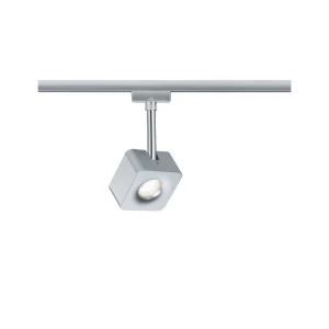 SPOT CUBE spot do systemu szynowego LED ściemnialny 1x8W 770lm 2700K chrom matowy 95510 Paulmann