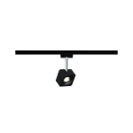 SPOT CUBE spot do systemu szynowego LED ściemnialny 1x8W 770lm 2700K czarny matowy 96923 Paulmann
