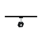 SPOT CUBE spot do systemu szynowego LED ściemnialny 1x8W 700lm 4000K czarny matowy 96941 Paulmann