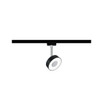 SPOT CIRCLE spot do systemu szynowego LED ściemnialny 1x5W 425lm 4000K czarny matowy 96939 Paulmann