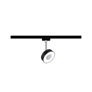 SPOT CIRCLE spot do systemu szynowego LED ściemnialny 1x5W 425lm 4000K czarny matowy 96939 Paulmann