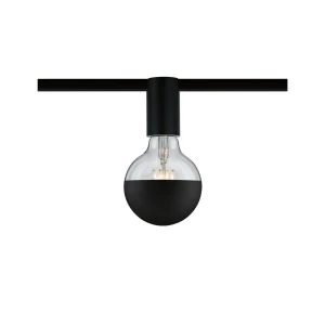 SPOT CEILING SOCKET spot do systemu szynowego 1xE27 max.20W czarny 94975 Paulmann