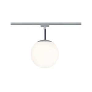 SPOT CEILING GLOBE SMALL spot do systemu szynowego 1xE14 max.10W chrom matowy/opal 97602 Paulmann