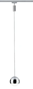 PENDULUM CAPSULE II oprawa wisząca do systemu szynowego LED 1x6W 420lm 2700K chrom matowy/chrom 95457 Paulmann