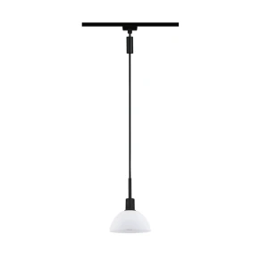 PENDANT SARASSANI oprawa wisząca do systemu szynowego E14 max.20W czarny matowy/opal 96974 Paulmann