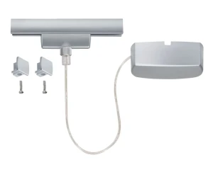 Zasilanie środkowe/końcówkowe z przewodem do systemu URail max.1000W 230V 0,5m chrom matowy 96831 Paulmann