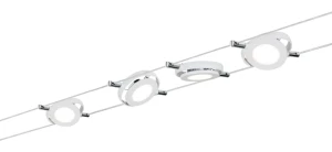 SET ROUNDMAC system linkowy LED ściemnialny 4x4W 4x320-440 lm 2700-6500K biały mat 50107 Paulmann