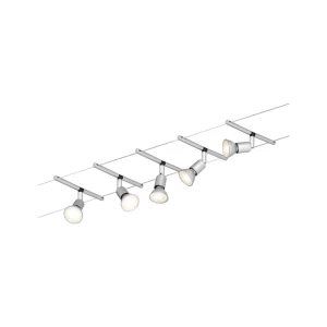 SET SPICE SALT system linkowy LED max.5x10W 5XGU5,3 chrom matowy 94145 Paulmann