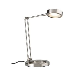 ZED lampa biurkowa LED 6,7W 359lm 3000K żelazo szczotkowane 70245 Paulmann
