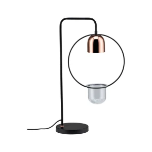 FANJA lampa stołowa GU10 max.20W czarny/miedziany 79746 Paulmann