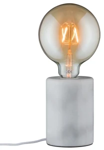 NORDIN lampa stołowa E27 max.20W biały 79601 Paulmann