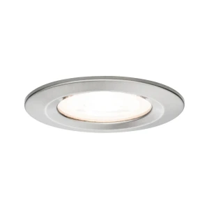 NOVA PREMIUM oprawa wbudowywana LED stała 1xGU10 max.35W żelazo szczotkowane 93633 Paulmann