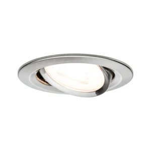 NOVA PREMIUM oprawa wbudowywana LED ruchoma 1xGU10 max.35W żelazo szczotkowane 93641 Paulmann