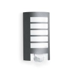 Kinkiet L 12 z czujnikiem max. 60W E27 230V IP44 antracyt 657819 Steinel