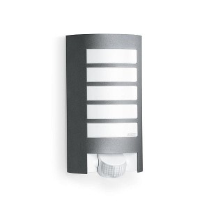 Kinkiet L 12 z czujnikiem max. 60W E27 230V IP44 antracyt 657819 Steinel