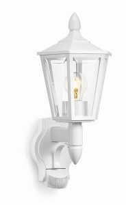 Kinkiet L 15 z czujnikiem max. 60W E27 230-240V IP44 biały 617912 Steinel