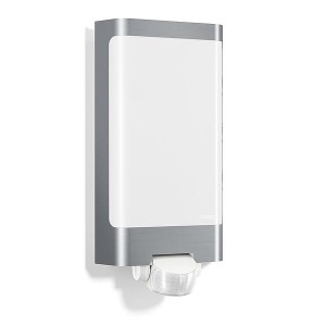 Kinkiet L 240 LED z czujnikiem 7,5W 220-240V IP44 3000K 570lm stal szlachetna 010461 Steinel
