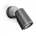 Oprawa ONE Connect LED z czujnikiem GU10 7W 220-240V 520lm 3000K IP44 antracyt 058630 Steinel