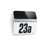 XSolar LH-N lampa solarna (numer domu) LED z czujnikiem 0,03W 4000K IP44 stal szlachetna 007140 Steinel
