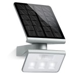 XSolar L-S lampa solarna LED z czujnikiem 1,2W 4000K 150lm IP44 srebrna 671013 Steinel