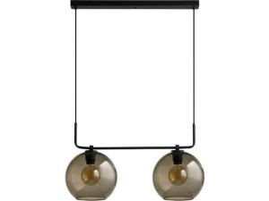 MONACO II lampa wisząca przydymione szkło 9363 Nowodvorski Lighting - NEGOCJUJ CENĘ!