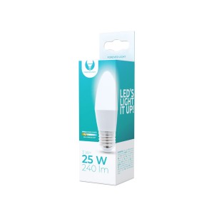 Żarówka LED E27 C37 3W 230V 3000K 240lm RTV003435 Forever Light