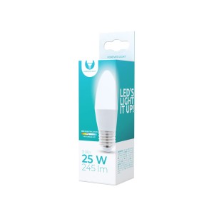 Żarówka LED E27 C37 3W 230V 4500K 245lm RTV003436 Forever Light