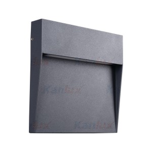 DULI LED 6,5W-NW-L-GR oprawa naścienna elewacyjna antracyt 33752 Kanlux