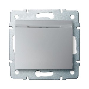 LOGI 02-1190-143 srebrny łącznik hotelowy z opóźnieniem wyłączenia 25202 Kanlux