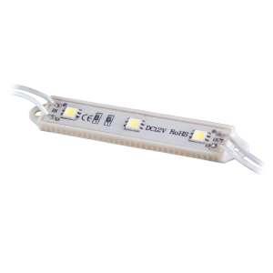 Moduł LED 3x2835, barwa czerwona, moc 0,72W łańcuch 20 szt.