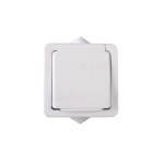 TEKNO 05-1250-102 biały gniazdo zasilające francuskie z ochroną styków 33496 Kanlux