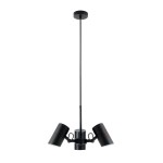 AGZAR C 3xE14 B lampa wisząca czarna 36252 Kanlux