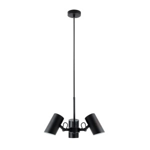 AGZAR C 3xE14 B lampa wisząca czarna 36252 Kanlux