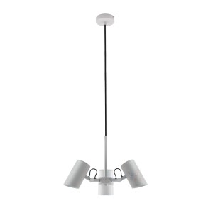 AGZAR C 3xE14 W lampa wisząca biała 36253 Kanlux