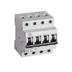 KMB6-B63/4 wyłącznik nadmiarowo-prądowy, 4P 32600 Ideal TS