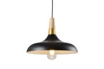 SKANDI 2 lampa wisząca czarna 35cm GTV