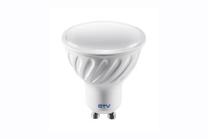 Żarówka LED GU10 5,6W 410lm 6400K biała zimna 120st.