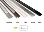 Profil aluminiowy wpuszczany typ Z różne kolory