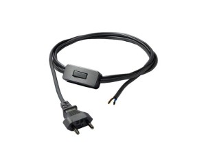CAMELEON CABLE WITH SWITCH przewód 1,5m czarny 8611 Nowodvorski Lighting - NEGOCJUJ CENĘ!
