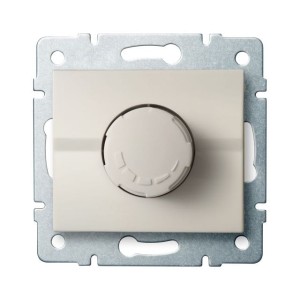 LOGI 02-1160-103 kremowy ściemniacz obrotowy 500W z filtrem 25142 Kanlux