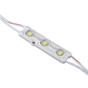 Moduł LED 3x5050, barwa biała, moc 0,72W łańcuch 40 szt.