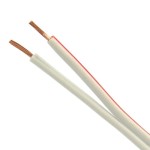Kabel 2x0,35mm biały