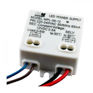 Zasilacz do LED 6W 12V 0,5A IP20